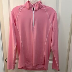 Ralph Lauren FLX Pink Long Sleeve Tee